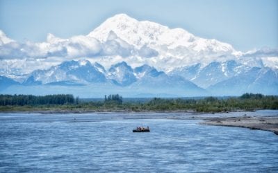 Alaskan mountain scenery